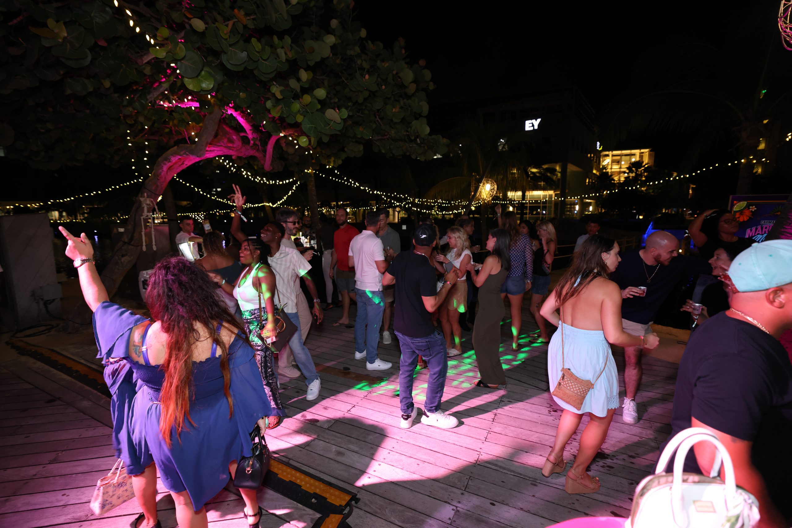 Dance floor at Margarita Masters, THE ISLAND, Camana Bay