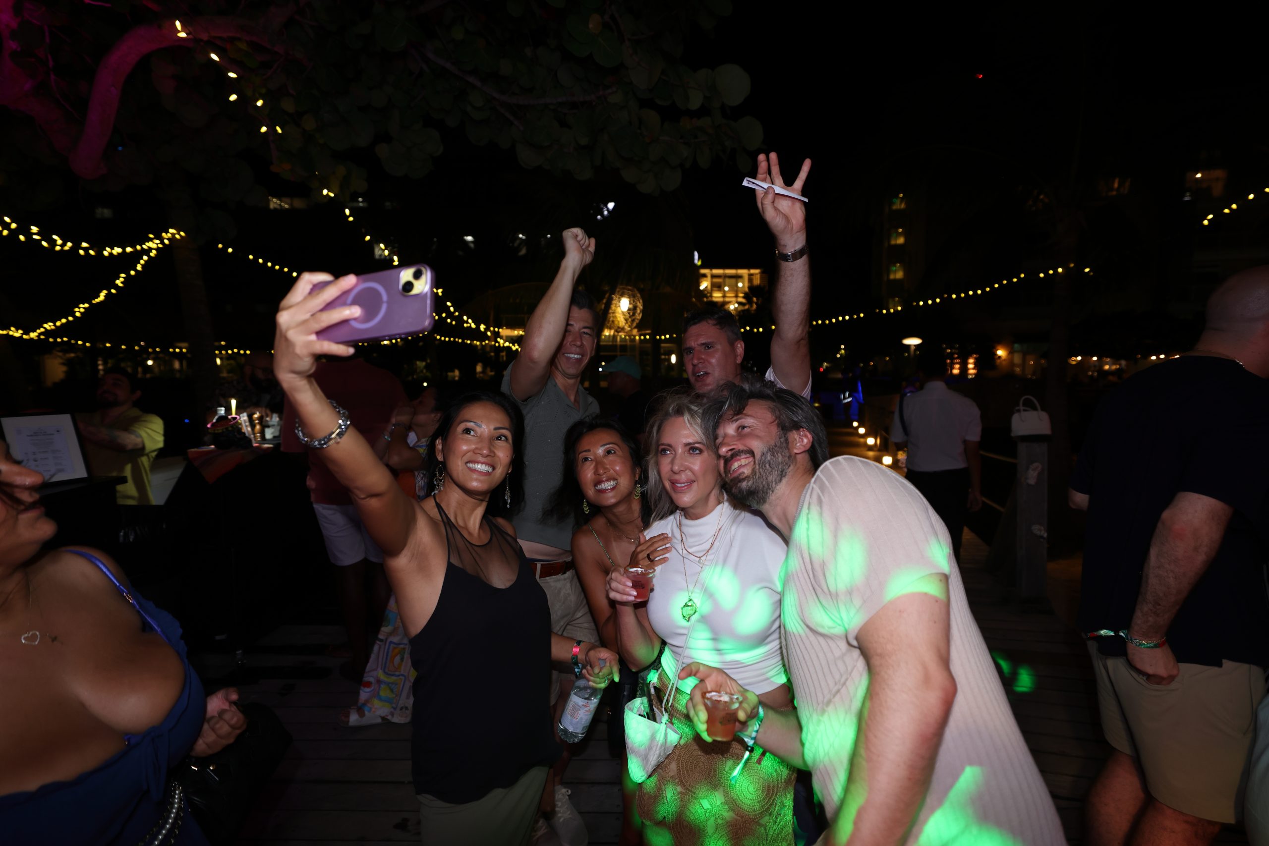Friends taking a selfie at Margarita Masters